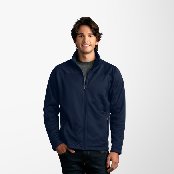 Vantage Men's Brushed Microfleece Jacket