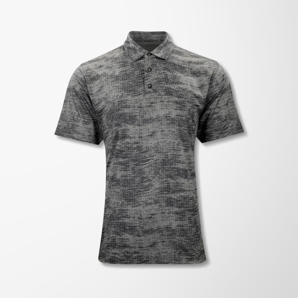 Vansport Men's Printed Pro Polo