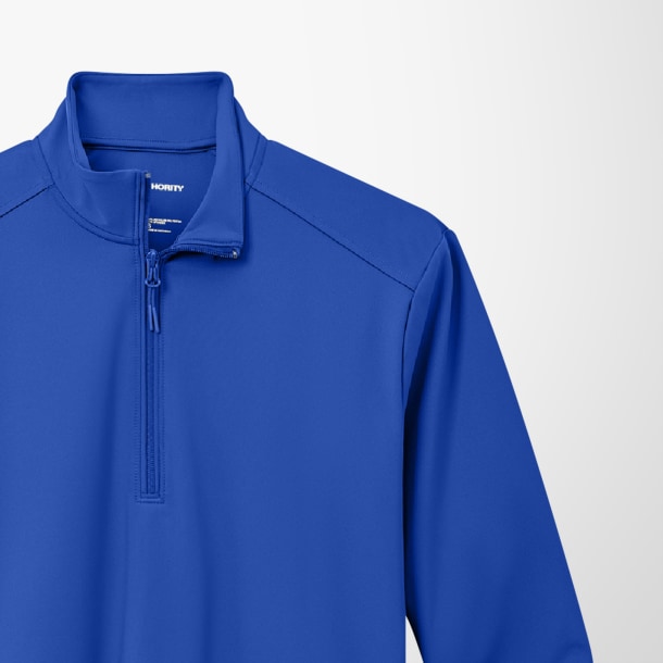 Port Authority® Men's Quarter-Zip Double Knit Pullover