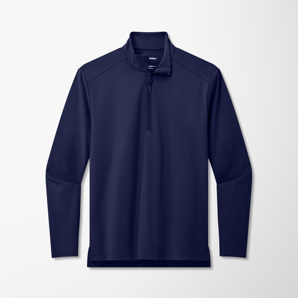 Port Authority® Men's Quarter-Zip Double Knit Pullover