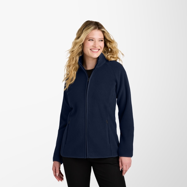 Port Authority® Women’s Full-Zip Raglan Fleece Sweatshirt