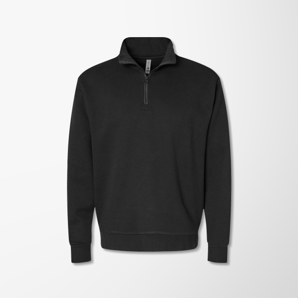 Next Level Men's Quarter-Zip Fleece Pullover