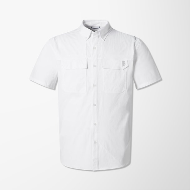 HUK Men's Short-Sleeve Creekbed Shirt