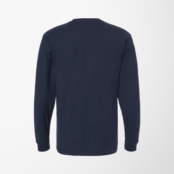 Adult Long-Sleeve Heavyweight Cotton T-Shirt