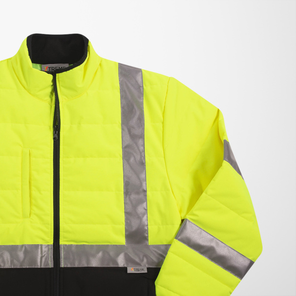 Xtreme Visibility Quilted Class 3 Puffer Jacket