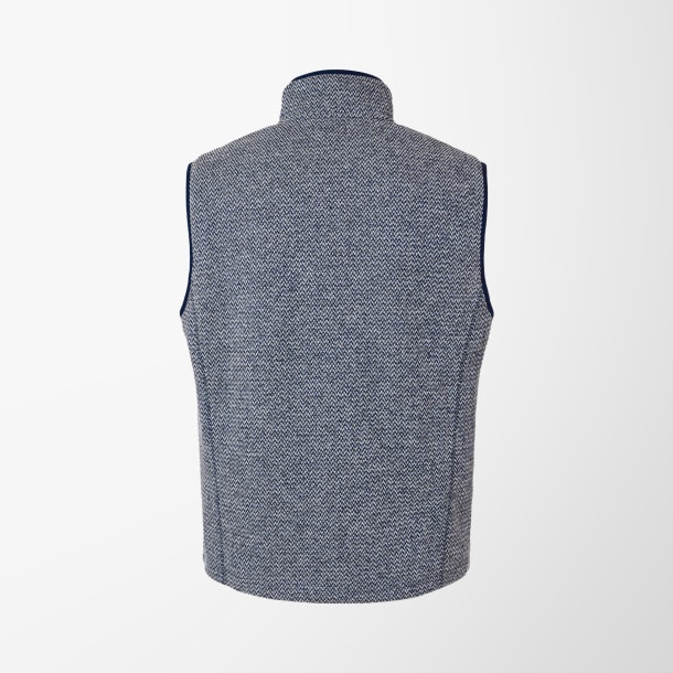 North End Men's Fleece Jasper Vest