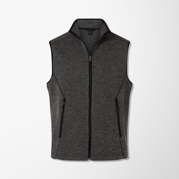 North End Men's Fleece Jasper Vest