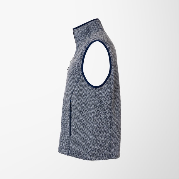 North End Men's Fleece Jasper Vest
