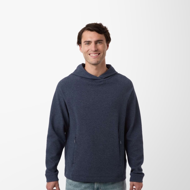 North End Men's Textured Spirit Hoodie