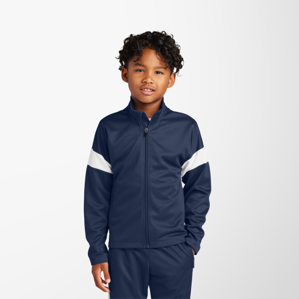 Sport-Tek® Youth Full-Zip Travel Jacket