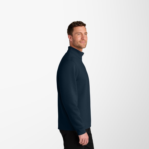 Port Authority® Men's Quarter-Zip Double Pique Wearever Pullover