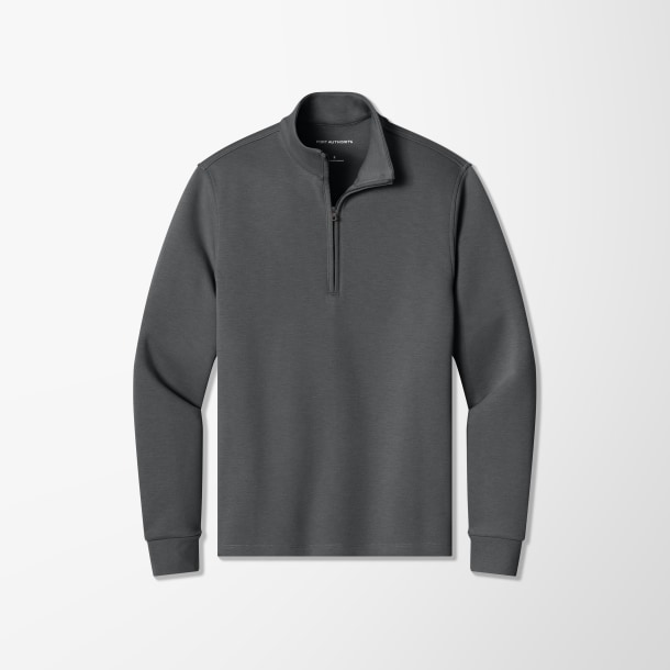 Port Authority® Men's Quarter-Zip Double Pique Wearever Pullover