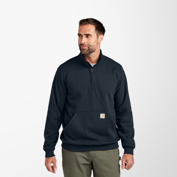 Carhartt® Men's Quarter-Zip Mockneck Sweatshirt
