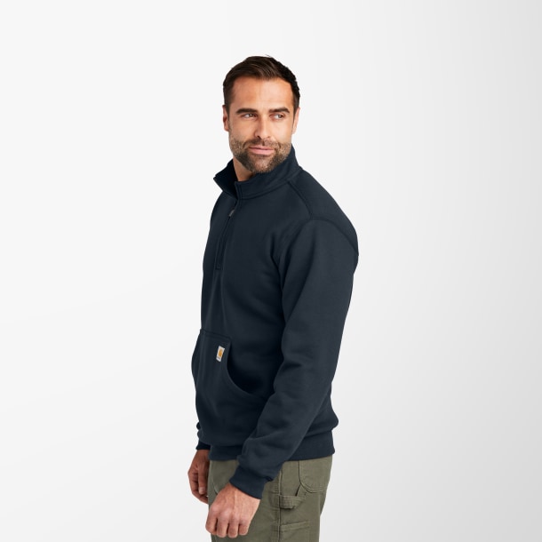 Carhartt® Men's Quarter-Zip Mockneck Sweatshirt
