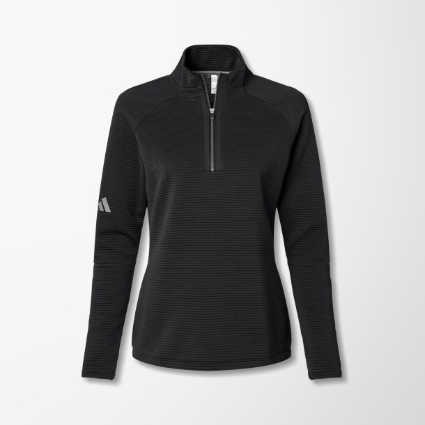 adidas® Women's Quarter-Zip Spacer Pullover