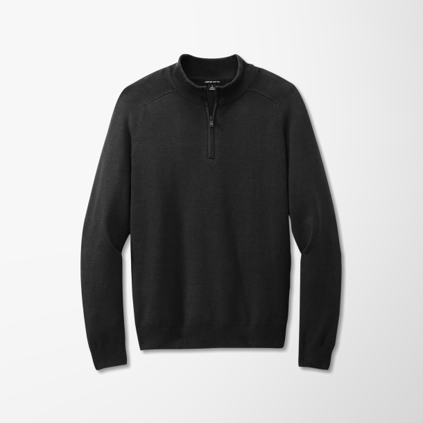 Mercer+Mettle® Men's Quarter-Zip Sweater