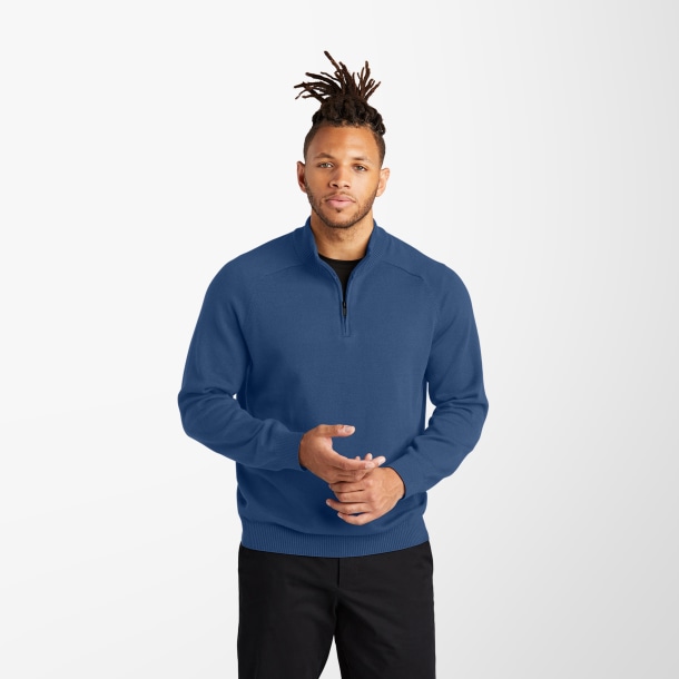 Mercer+Mettle® Men's Quarter-Zip Sweater