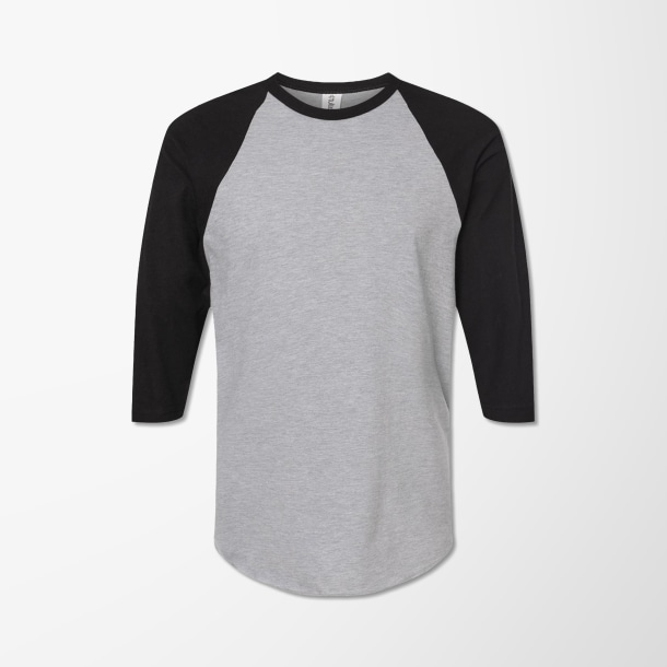 Adult Long-Sleeve Raglan Jersey T-Shirt