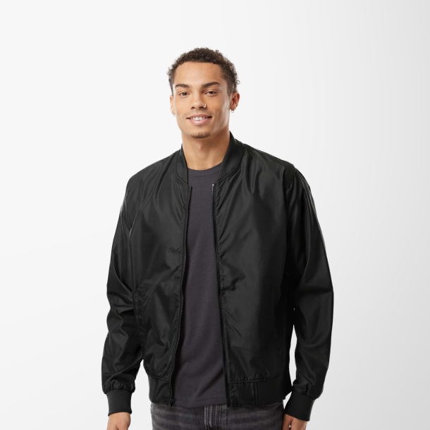 Independent Trading Co. Men's Lightweight Bomber Jacket