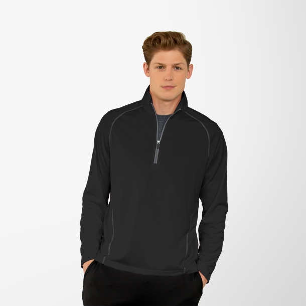 Vansport Men's Quarter-Zip Performance Pullover