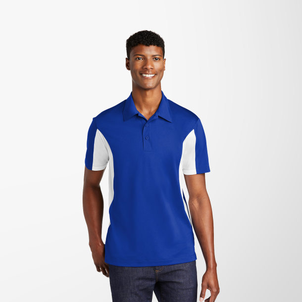 Sport-Tek® Side Blocked Micropique Sport-Wick® Polo