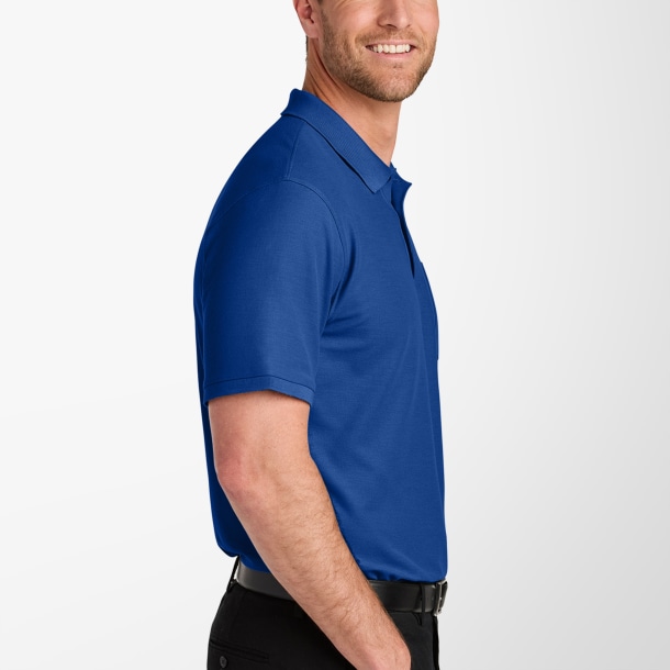 Port Authority® Tall Men's Pique Wearever Polo with Pocket