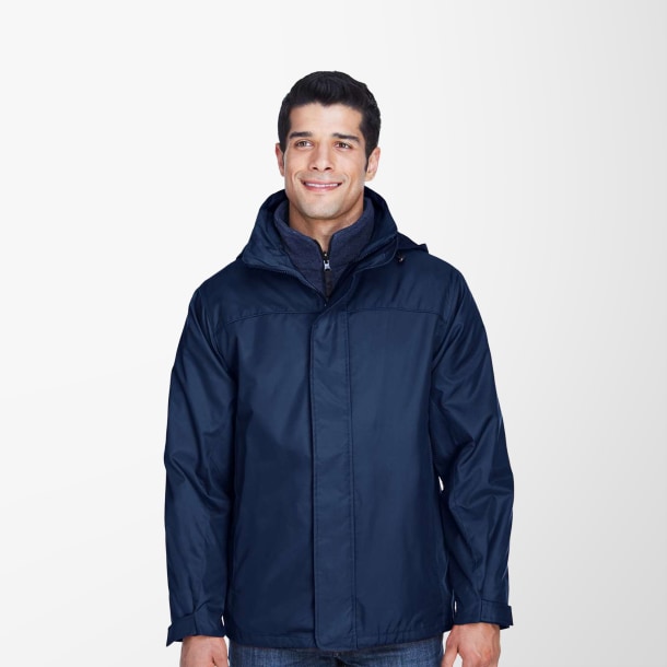 North End Men's 3-in-1 Insulated Jacket