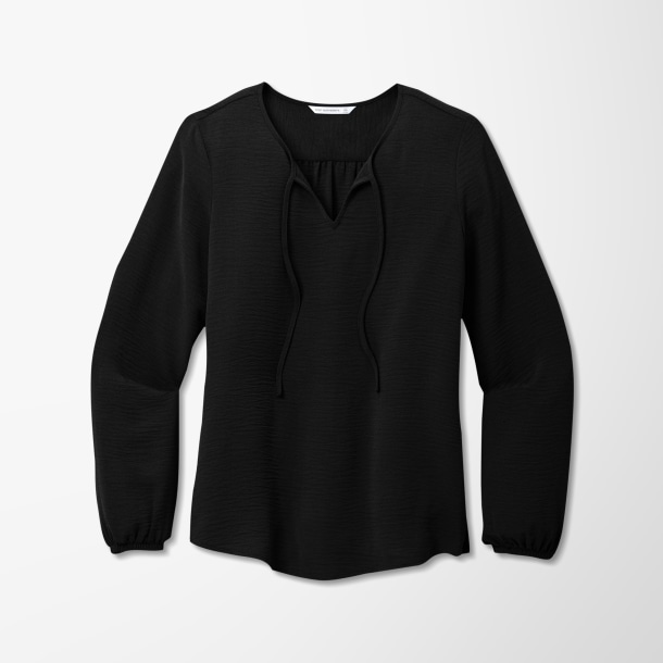 Port Authority® Women's Textured Crepe Blouse