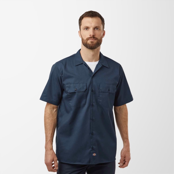 Dickies Men's Tall Short-Sleeve Work Shirt