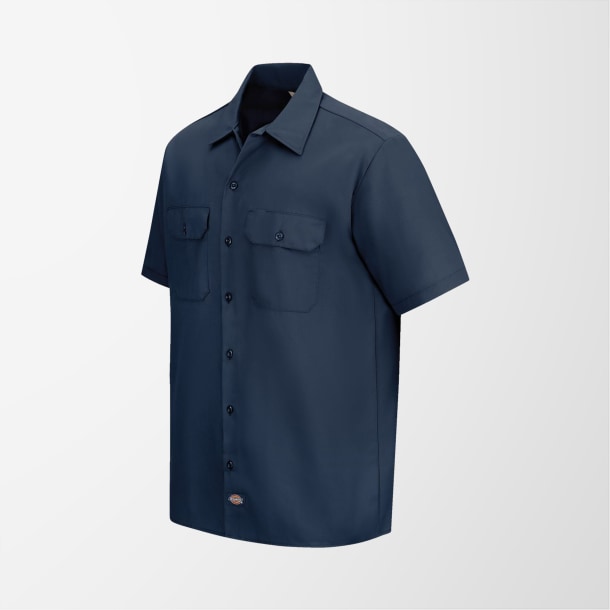 Dickies Men's Tall Short-Sleeve Work Shirt