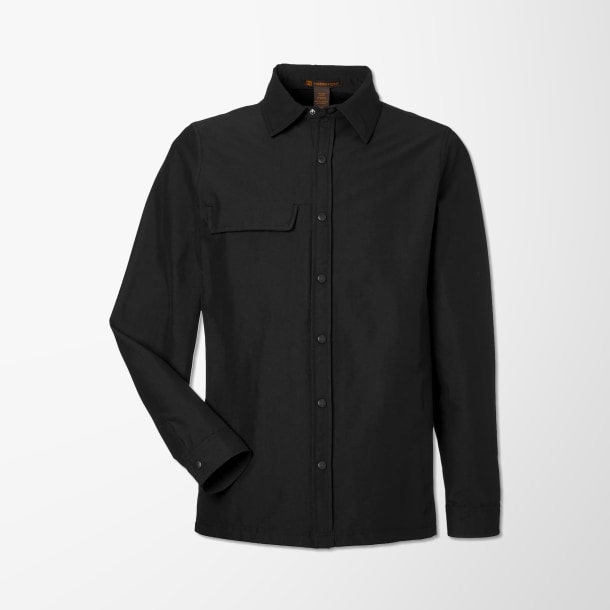 Harriton Adult Flex Twill Overshirt