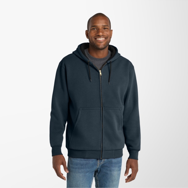 CornerStone® Men's Full-Zip Heavyweight Hoodie