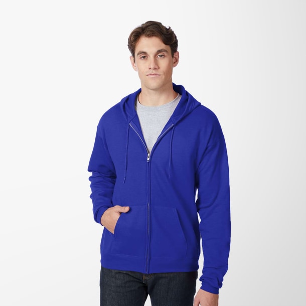 Hanes Men's Full-Zip Ecosmart® Full-Zip Hoodie