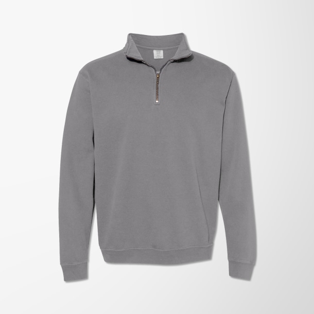 Comfort Colors Adult Quarter-Zip Garment-Dyed Pullover