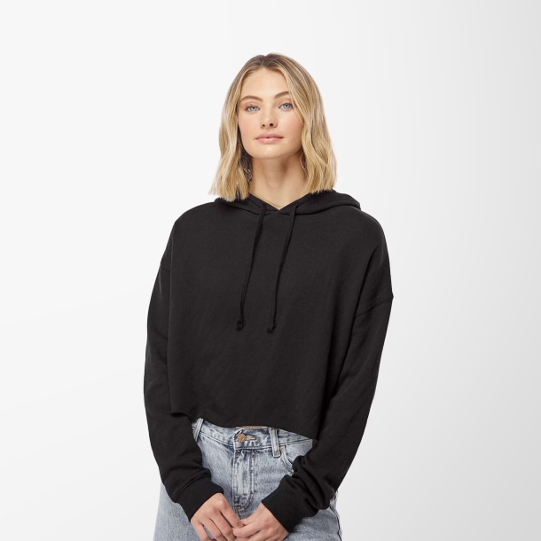Independent Trading Co. Women’s Cropped Lightweight Hoodie