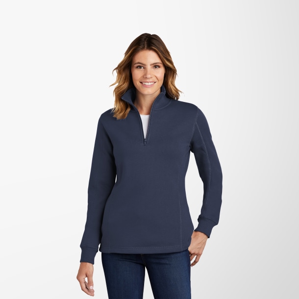Sport-Tek® Women's Quarter-Zip Sweatshirt