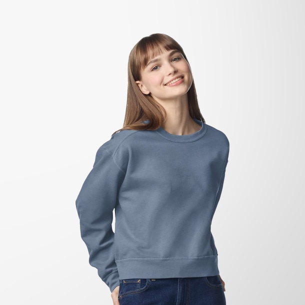 Comfort Colors Women's Garment-Dyed Crewneck