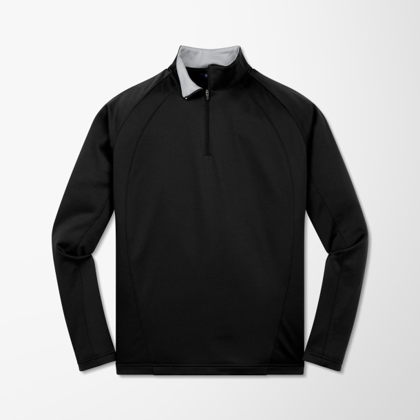 Sport-Tek® Men's Quarter-Zip Sport-Wick® Fleece Pullover