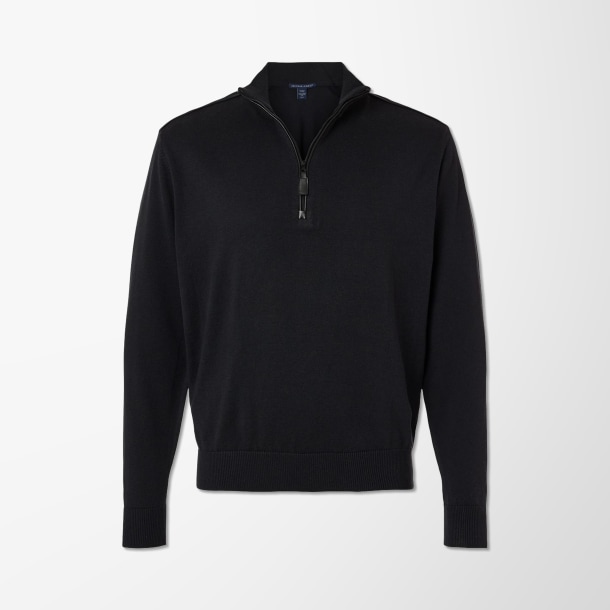 Devon & Jones Men's Quarter-Zip New Classics Sweater