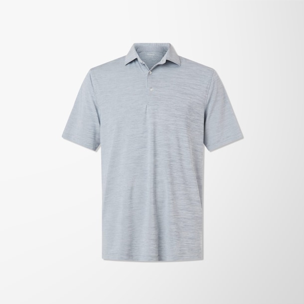 Paragon Men's Striped Bohemian Polo