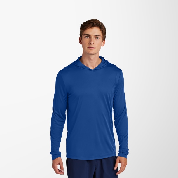 Sport-Tek® Men's Long-Sleeve Posi-UV® Pro Hoodie