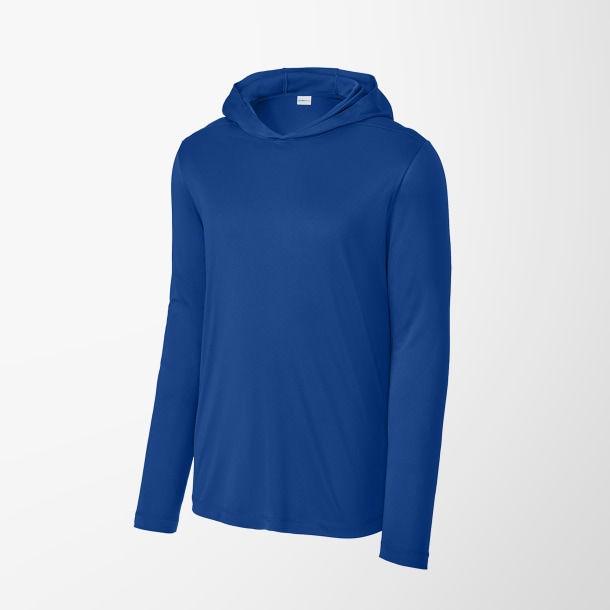 Sport-Tek® Men's Long-Sleeve Posi-UV® Pro Hoodie