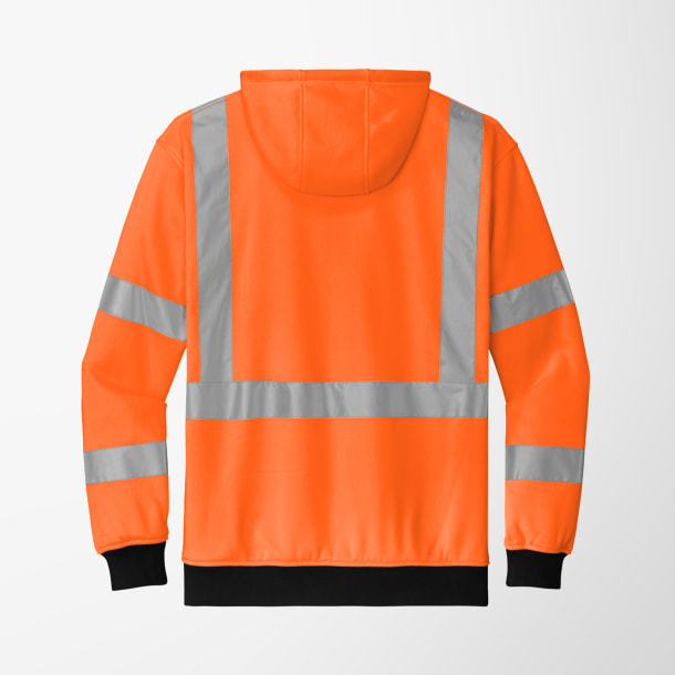 CornerStone® Adult Class 3 Full-Zip Fleece Hoodie