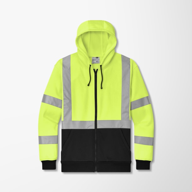 CornerStone® Adult Class 3 Full-Zip Fleece Hoodie