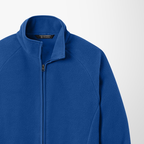 Port Authority® Men's Full-Zip Raglan Fleece Sweatshirt