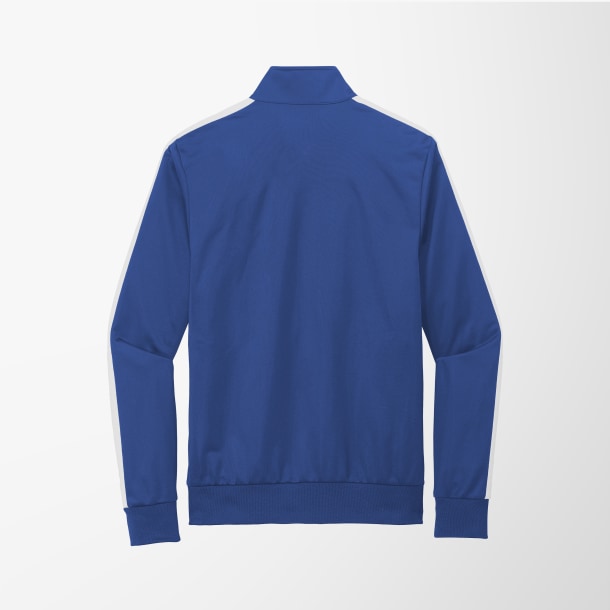 Sport-Tek® Men's Tricot Sleeve Stripe Track Jacket