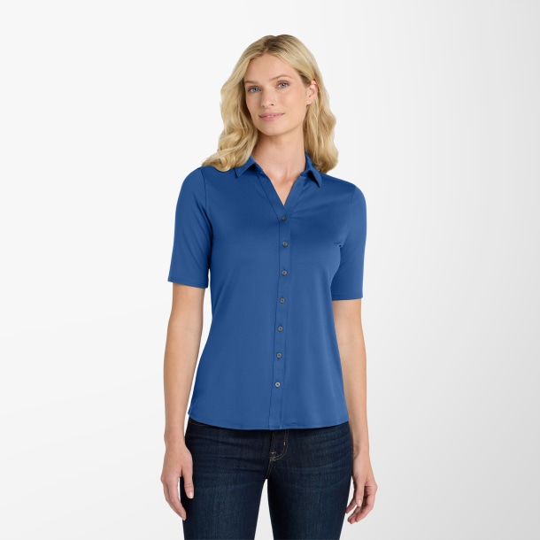 Port Authority® Women's Short-Sleeve City Stretch Top