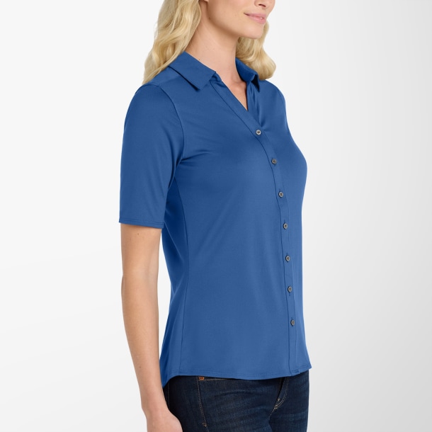 Port Authority® Women's Short-Sleeve City Stretch Top