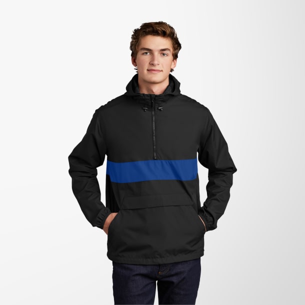 Sport-Tek® Zipped Pocket Anorak