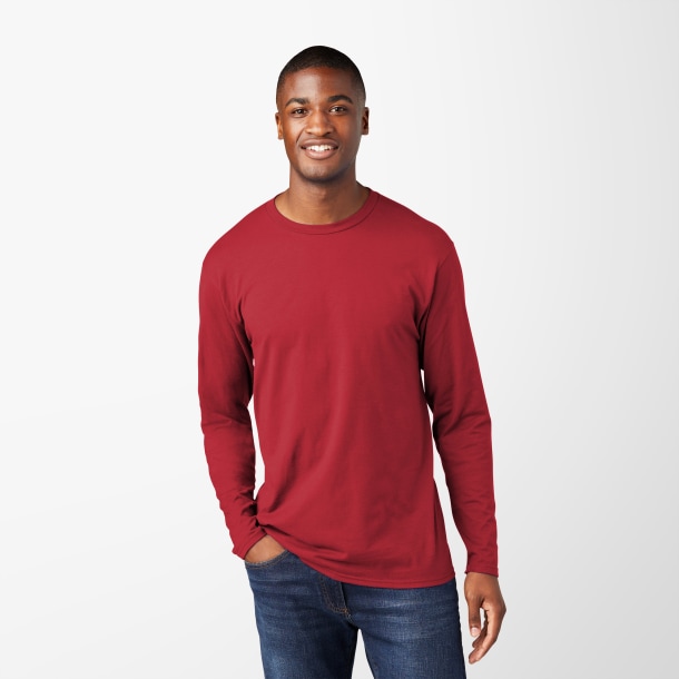 Port & Company® Men's Long-Sleeve Fan Favorite™ T-Shirt